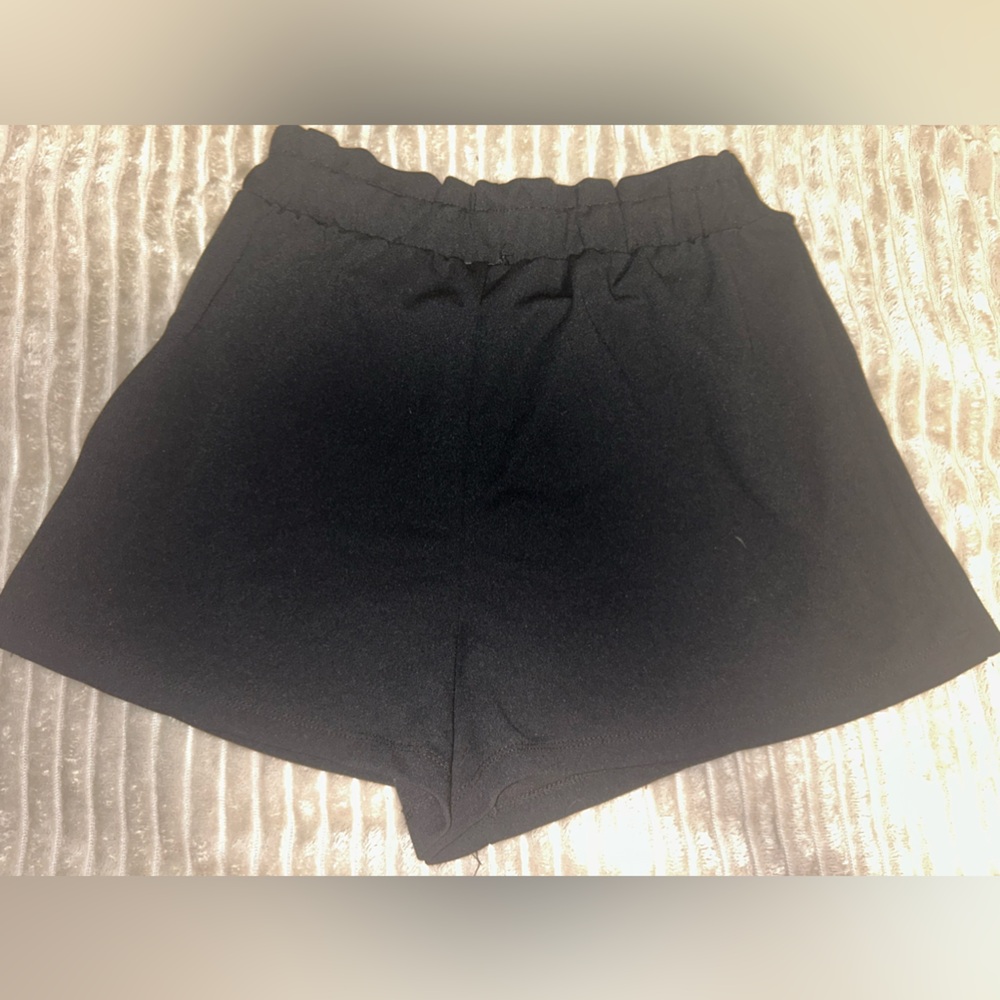 Black dress shorts